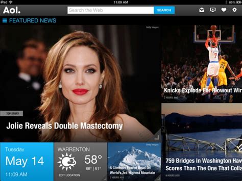 aol news and weather|More.